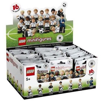 LEGO Minifigures DFB Serie Die Mannschaft Display Incl. 60 M, Verzenden, Nieuw