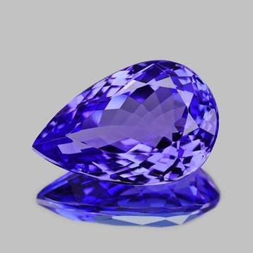1 pcs Violet, Blauw Tanzaniet - 9.85 ct - Gemological, Sieraden, Tassen en Uiterlijk, Nieuw