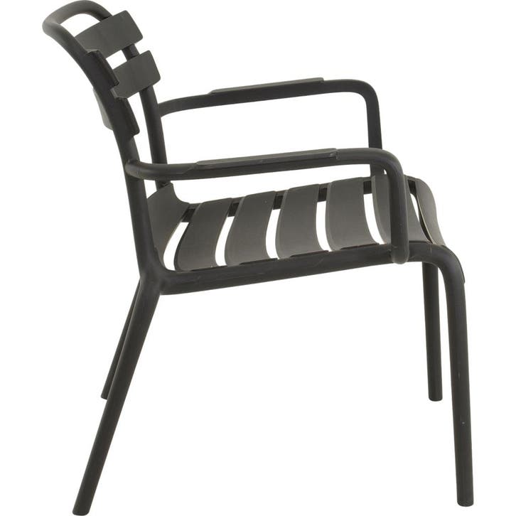 Torvi loungestoel - zwart, Huis en Inrichting, Stoelen, Zwart, Nieuw, Ophalen of Verzenden