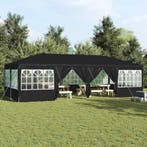 vidaXL Partytent Antraciet 800 x 400 x 266 cm Polyetheen, Tuin en Terras, Partytenten, Verzenden, Nieuw, Partytent