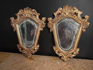 Spiegel (2) - Hout, Glas