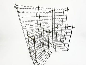 Rigidex - Wijnrek (5) - IJzer - 5 fleshouders