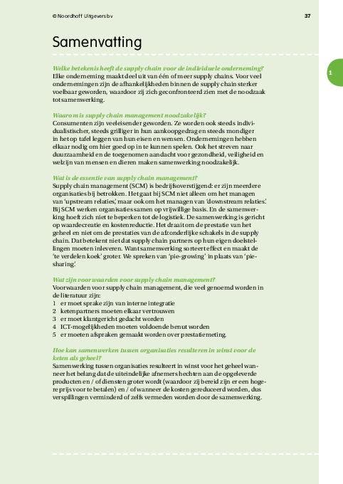 Werken met supply chain management 9789001593544, Boeken, Economie, Management en Marketing, Zo goed als nieuw, Verzenden