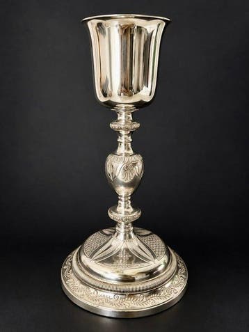 Alexis Renaud - Kelk - Vermeille, .950 zilver -