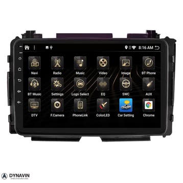 navigatie Honda HRV 2017-2021 carkit dvd android 15 usb 64GB, Ophalen of Verzenden, Nieuw