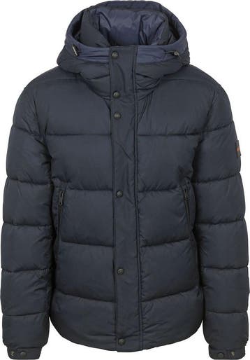 BOSS Omaris Jas Navy maat 50 Heren, BOSS, Nieuw, Verzenden, Maat 48/50 (M)