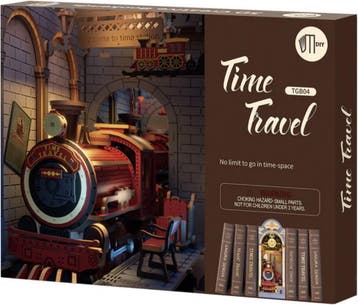 Robotime Time Travel Modelbouw Book Nook DIY bouwpakket, Verzenden, Nieuw