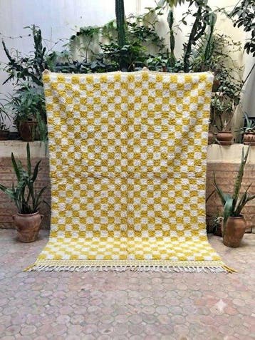 Berber - Vloerkleed - 300 cm - 200 cm - Nieuw geel tapijt, Nieuw