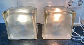 IKEA - Lamp (2) - Iviken - Glas
