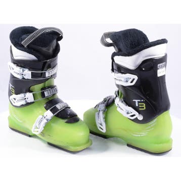 35 36 37 38 39 40 41 kinder skischoenen SALOMON T3, GREEN/bl, Verzenden, Gebruikt, Salomon