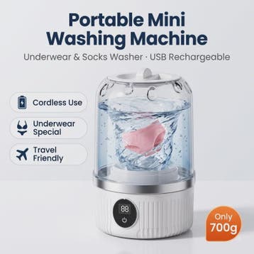 Draagbare Mini Wasmachine voor Ondergoed & Babykleding - Gee, Verzenden, Nieuw