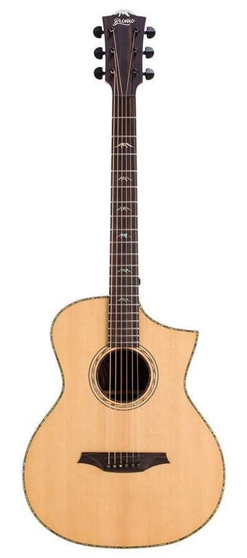 Bromo BAR5CE All Solid Concert | Music Department, Ophalen of Verzenden, Nieuw, Western- of Steelstringgitaar, Met (piezo-)element