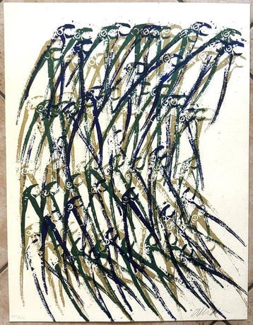 Fernandez Arman (1928-2005) - Zanne di dinosauro