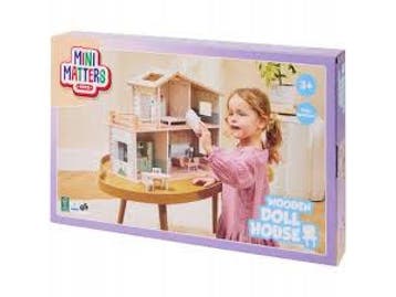 Veiling - Houten poppenspeelhuisje, Kinderen en Baby's, Nieuw