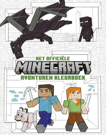 Het officiële Minecraft avonturen kleurboek (Goed), Verzenden, Gelezen