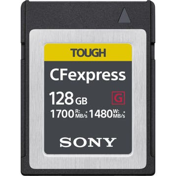 Sony CFexpress Type B 128GB R1700/W1480, Audio, Tv en Foto, Fotografie | Geheugenkaarten, Ophalen of Verzenden, Nieuw, Overige typen