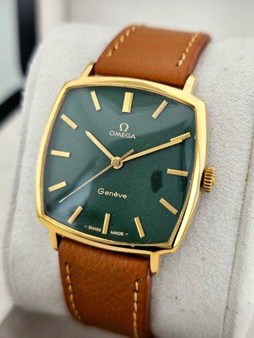 Omega - Genéve-Green Dial-601 Cal. - Zonder minimumprijs -, Nieuw