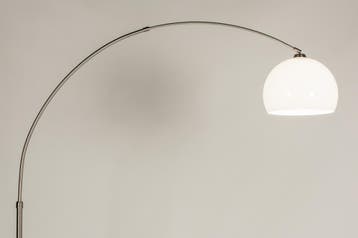 Rietveld-Vloerlampen-Wit-Staal, Kunststof, Metaal, Verzenden, Nieuw