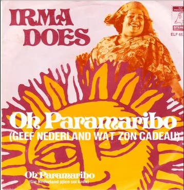 vinyl single 7 inch - Irma Does - Oh Paramaribo (Geef Ned..., Verzenden, Zo goed als nieuw, 7 inch, Pop