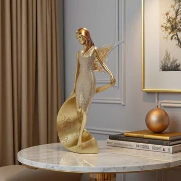 [Angel Girl Sculpture] Elegant Angel Statue - Beautiful