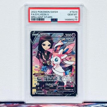 Pokémon Graded card - FA/SYLVEON V #TG14 - Pokémon - PSA 10, Nieuw
