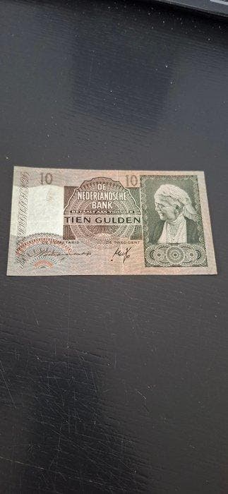 Nederland. - 10 Gulden 1940 - Pick 53 (Zonder minimumprijs)