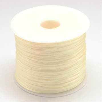 2 meter satijnkoord macramé koord van ca. 1,5 mm Lemmon C.., Ophalen of Verzenden, Nieuw, Draad
