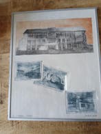 Tekening/collage van Leerdam, Arend van Dam (1945), Ophalen, Nieuw