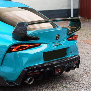 CarbonWorks Spoiler ST Style Carbon Toyota Supra, Achterklep, Nieuw, Ophalen of Verzenden, Toyota