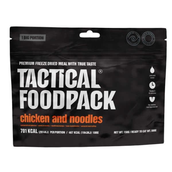 Kip met Noedels - big portion - Tactical Foodpack, Diversen, Levensmiddelen