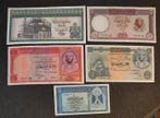 Egypte. - 5 Banknotes - Various Dates (Zonder minimumprijs)