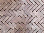 Oud gebakken dikformaten Zaandam (op pallets)..., Ophalen of Verzenden, Gebruikt, Klinkers