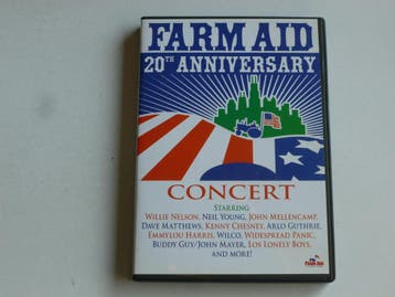 Farm Aid - 20 th. Anniversary Concert (DVD), Cd's en Dvd's, Ophalen of Verzenden, Zo goed als nieuw