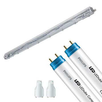 LED Waterdichte TL Armatuur met T8 Buizen - Velvalux Strela, Ophalen of Verzenden, Nieuw