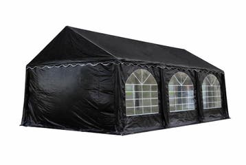 Premium Partytent PVC 3x6x2 mtr in Zwart (3x6 meter), Verzenden, Nieuw, 2 meter of meer, Partytent