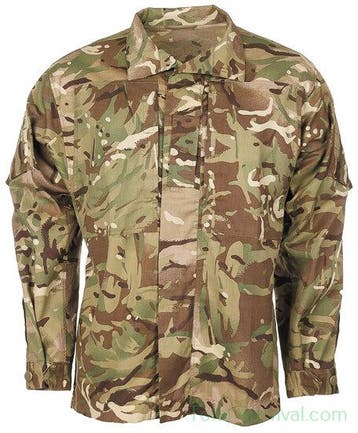 Britse combat veldjas Temperate, MTP Multicam, Verzamelen, Militaria | Algemeen, Ophalen of Verzenden, Landmacht, Engeland, Kleding of Schoenen