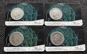 Nederland. Coincard 1 Gulden 1923/1931 100 jaar laatste