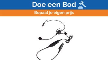 Bieden: Motorola PMLN5154C ATEX Behind-the-head, Watersport en Boten, Ophalen of Verzenden, Nieuw, Communicatie