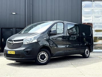 Opel Vivaro 1.6 CDTI L2H1 DC, Stof, Gebruikt, Euro 6, Zwart
