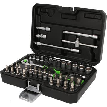 Competition 1/4 Dopsleutelset 48-delig, Auto diversen, Autogereedschap, Verzenden, Nieuw