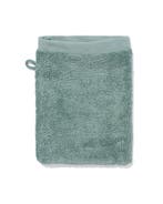 HEMA Washand hotelkwaliteit extra zacht groenblauw, Verzenden, Nieuw