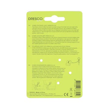 Dresco E-Bike Led Koplamp Urban 40 Lux, Fietsen en Brommers, Fietsonderdelen, Verzenden, Nieuw