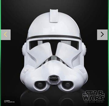 Star Wars - Hasbro - - Film rekwisiet Helm Clone Trooper, Nieuw