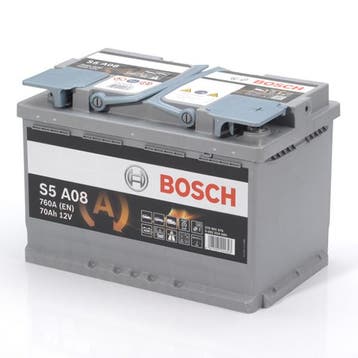 Bosch AGM S5 A08 / 570 901 076 start-stop accu, origineel, Auto-onderdelen, Verzenden, Nieuw