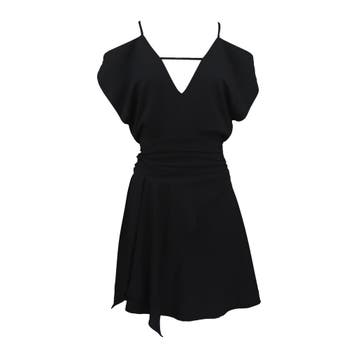 IRO • zwarte mini jurk Editan • 34, Verzenden, Zwart, Nieuw, Maat 34 (XS) of kleiner
