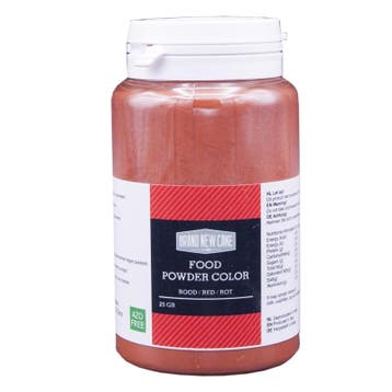 BrandNewCake Kleurpoeder Rood 25g (vette massa), Verzenden, Nieuw