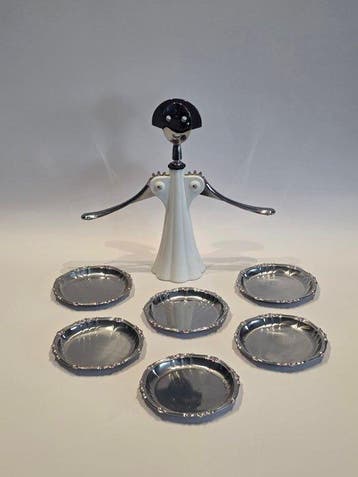 Alessi - Alessandro Mendini - Kurkentrekker (7) - Staal -