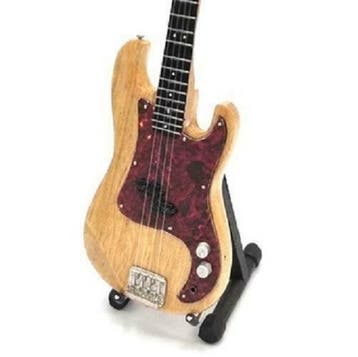 Miniatuur replica Fender basgitaar - John Deacon - Queen, Ophalen of Verzenden, Nieuw, Pop, Beeldje of Miniatuur