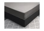 PRIMAVIERA DELUXE Satijnen Hoeslaken Grijs - 160 x 220, Nieuw