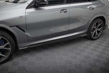 Side Skirts Diffuser V.1 voor BMW X6 G06 Facelift M-Pack, Ophalen of Verzenden